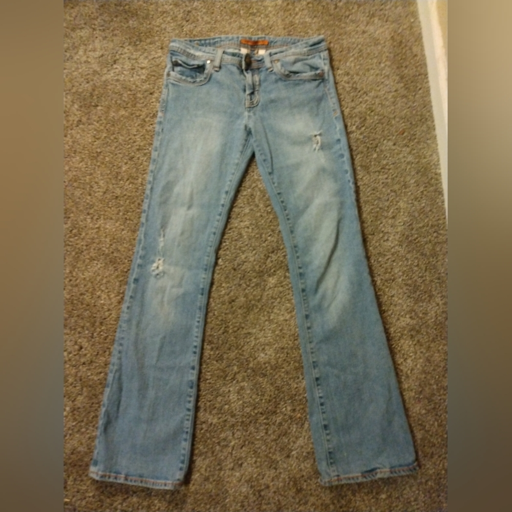 Vigoss Distressed Bootcut Jeans Size 9